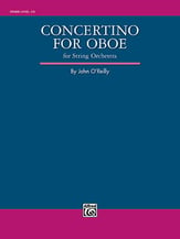 Concertino for Oboe and String Quartet Orchestra sheet music cover
